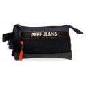 Portatodo Triple Pepe Jeans Split en Color Azul