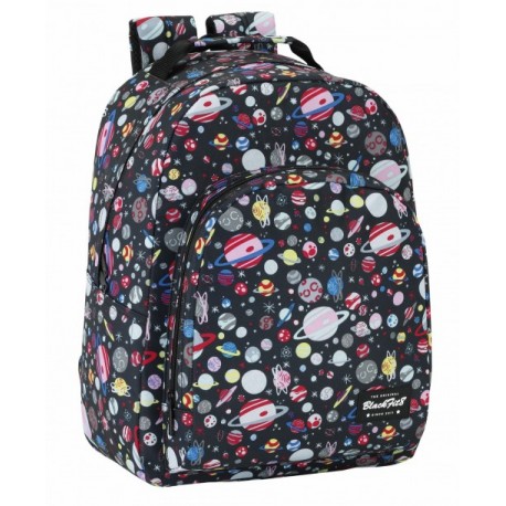 Mochila Grande 42 cm un Compartimento Blackfit8 Planetas