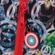 Mochila Mediana de 38 cm con Carro Avengers colección Amour Up