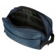 Neceser de Doble Compartimento Adaptable a Trolley Pepe Jeans Bromley en color Azul