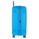 Maleta Mediana de 65 cm EXPANDIBLE en ABS de 4 Ruedas Movom Wood Azul