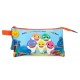 Estuche Infantil Triple Compartimento Baby Shark