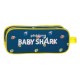 Estuche Infantil de Doble Compartimento Baby Shark My Good Friend
