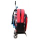 Mochila Mediana de 38cm con Carro Spiderman Comic en Rojo
