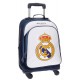 Trolley Mochila 4 Ruedas Real Madrid  