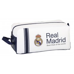Zapatillero  Real Madrid 34 cm Blanco y Azul