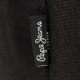  Bandolera 22 cm con Bolso Trasero Pepe Jeans Scratch Negro 