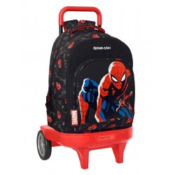  Mochila Compacta Extraible RUEDA GRANDE Spiderman Hero