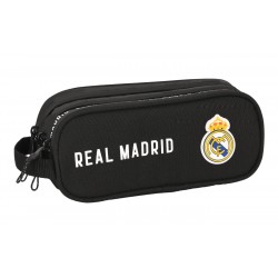 Portatodo Triple Real Madrid Corporativa Negro 