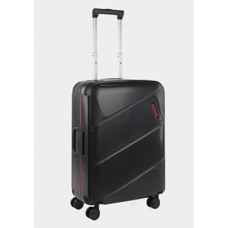 Maleta Mediana Polipropileno con Cerradura Seguridad Jalen Orleans Negro 