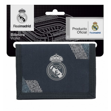 Billetera del Real Madrid Colección Dark Grey