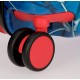Maleta infantil correpasillos  de ruedas delanteras multidireccionables en ABS de Spiderman Black